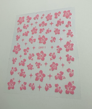 flower nail decals