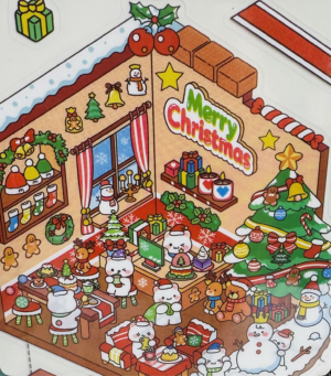 cute christmas cabin