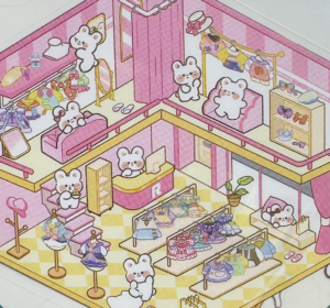 cute rabbit clothing store