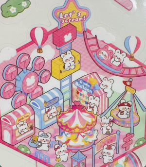 cute rabbit playground