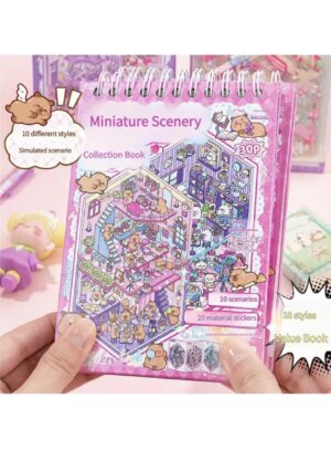 pink book club miniature landscaping book