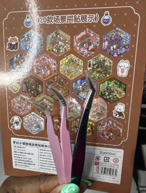 miniature elbow tweezers