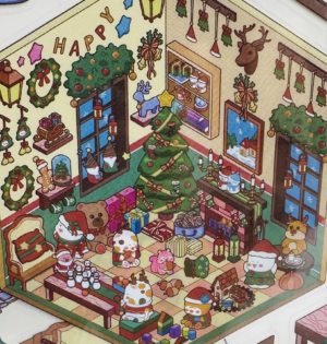 warm and fluffy christmas cottage