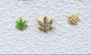 small 420 gold leaf